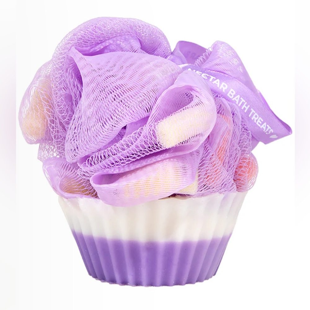 NEW Loofah Cupcake Scrub Soap